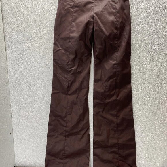 Empath Women’s Waxy Bootcut Pants Burgundy Size XS - Picture 8 of 16